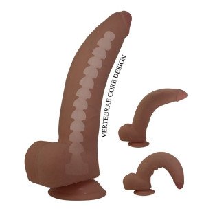 Pretty Love Cuthbert realistische TPE dildo met Slide Skin en zuignap 20 cm – foto 7