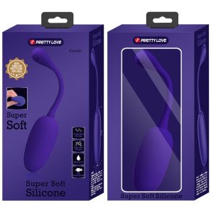 Pretty Love Knucker, œuf vibrant rechargeable violet avec 12 fonctions – photo 1