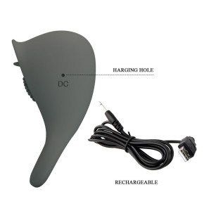 Pretty Love Rechargeable Penis Ring with Licking Stimulator and 12 Stimulation Modes – image 7