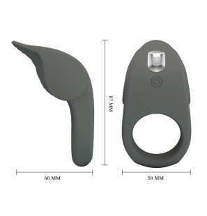 Pretty Love flexible silicone vibrating penis ring with 10 settings – image 7