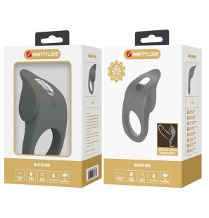 Pretty Love flexible silicone vibrating penis ring with 10 settings – image 10