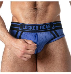 Locker Gear Sport Mesh Jock Brief heren met voorrits en ademende mesh – foto 5