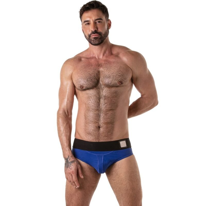 Locker Gear Wide Waistband Jock Brief for Men with Wide Contrast Band – image 1