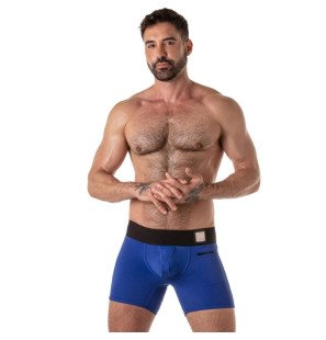 Locker Gear Wide Waistband Trunk – męskie bokserki z dużym zamkiem z tyłu i kieszonką boczną – zdjęcie 1