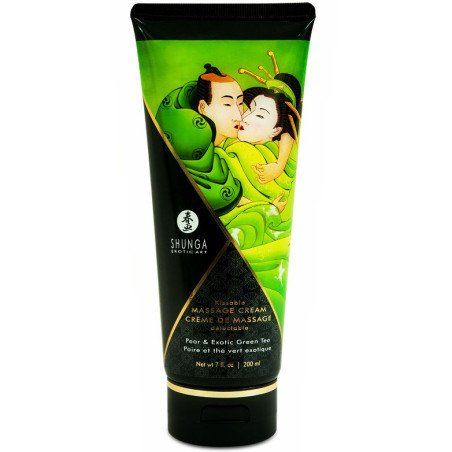 SHUNGA - PEER EN GROENE THEE MASSAGECRÈME 200 ML