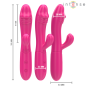 Intense Ivy roze flexibele vibrator met stimulerende tong en 10 standen – foto 3