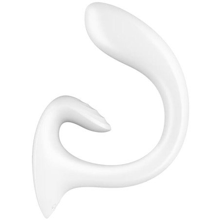 Satisfyer G for Goddess 1 witte rabbit vibrator met 12 programma's en 2 motoren – foto 1