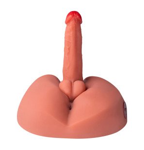 XISE Honey realistischer vibrierender TPE-Dildo mit Saugnapf und mehreren Vibrationsmodi – Bild 1