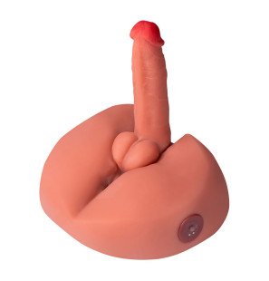 XISE Honey realistischer vibrierender TPE-Dildo mit Saugnapf und mehreren Vibrationsmodi – Bild 2