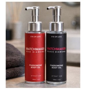 Eye of Love Matchmaker Black Diamond lichaamsolie met feromonen 120 ml – foto 2