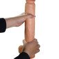 Pretty Love Rael realistische flexibele dildo 40 cm Ø 6 cm met zuignap en beweegbare kern – foto 5