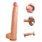 Pretty Love Rael realistische flexibele dildo 40 cm Ø 6 cm met zuignap en beweegbare kern – foto 6