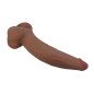 Pretty Love Ulric realistic flexible dildo 26 cm Ø 5,5 cm TPE brown with suction cup – image 4