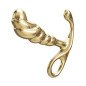 Pretty Love Jack ergonomisches Prostatamassagegerät aus Zinklegierung, goldfarben – Bild 5