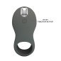 Pretty Love aufladbarer vibrierender Penisring mit doppeltem Stimulator und 7 Vibrationsstufen – Bild 1
