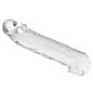 Pretty Love adjustable penis sleeve 26 cm Ø 4 cm transparent with 3 inserts and suction cup – image 6