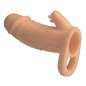 Pretty Love Roderic penis sleeve 13 cm Ø 3,8 cm with external stimulator, natural – image 1 Pretty Love Roderic penis sleeve 13 cm Ø 3,8 cm with external stimulator, natural – image 1