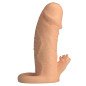 Pretty Love Roderic penis sleeve 13 cm Ø 3,8 cm with external stimulator, natural – image 3 Pretty Love Roderic penis sleeve 13 cm Ø 3,8 cm with external stimulator, natural – image 3