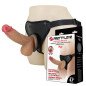 Pretty Love universal strap-on harness with realistic dildo and adjustable straps – image 1