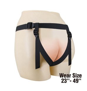 Pretty Love universal strap-on harness with realistic dildo and adjustable straps – image 6