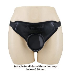 Pretty Love universal strap-on harness with realistic dildo and adjustable straps – image 7