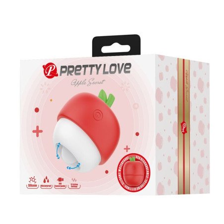 Pretty Love clitorisstimulator met tongeffect en 12 standen rood USB-oplaadbaar – foto 2