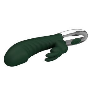 Pretty Love Naughty Bunny rabbit vibrator met 30 functies en dubbele motor groen – foto 7