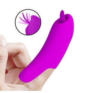 Pretty Love Peterson Honey Rechargeable Finger Vibrator with 10 Settings, Purple – image 9