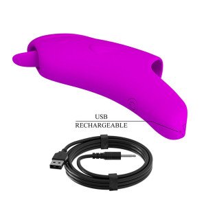 Pretty Love Peterson Honey Rechargeable Finger Vibrator with 10 Settings, Purple – image 10