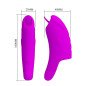 Pretty Love Peterson Honey Rechargeable Finger Vibrator with 10 Settings, Purple – image 11