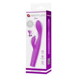 Pretty Love Jene G-spot and clitoral vibrator with 10 settings, purple – image 2
