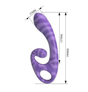 Pretty Love Summer double-ended vibrator with handle 19 cm – image 7