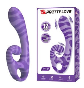 Pretty Love Summer double-ended vibrator with handle 19 cm – image 9