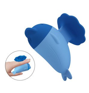 Wibrator Pretty Love Dolphin Mini z 7 trybami wibracji i ładowaniem USB – zdjęcie 1