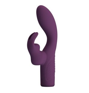 Vibromasseur rabbit rechargeable Pretty Love Olivia avec 10 modes de vibration – photo 1