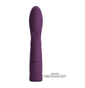 Vibromasseur rabbit rechargeable Pretty Love Olivia avec 10 modes de vibration – photo 5