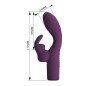Vibromasseur rabbit rechargeable Pretty Love Olivia avec 10 modes de vibration – photo 7