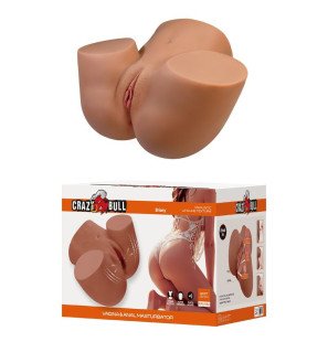 Crazy Bull realistic torso masturbator with double entry and vibration – image 8