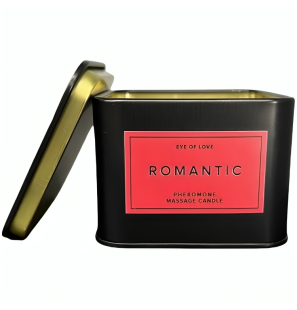 Eye of Love massagekaars met sheaboter en warme massageolie 150 ml – foto 1