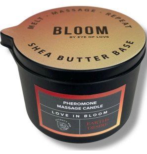 EYE OF LOVE Bloom massagekaars met plantaardige oliën 150 ml – foto 2