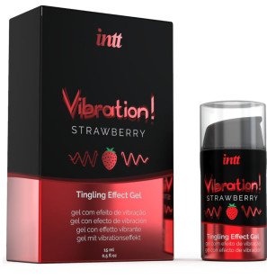 INTT Stimulating Intimate Gel, Strawberry Variant, 15 ml – image 2