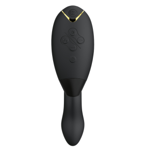 Czarny stymulator Womanizer Duo 2 do intymnego wellness – zdjęcie 9