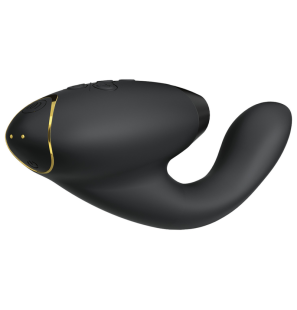 Czarny stymulator Womanizer Duo 2 do intymnego wellness – zdjęcie 14