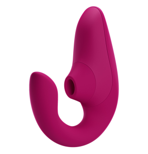 WOMANIZER Blend vibromasseur rabbit à air pulsé rose vif – photo 9