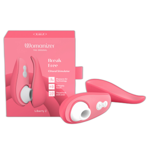 Womanizer Liberty 2 clitoral stimulator with suction function
