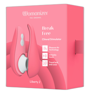 Womanizer Liberty 2 clitoral stimulator with suction function