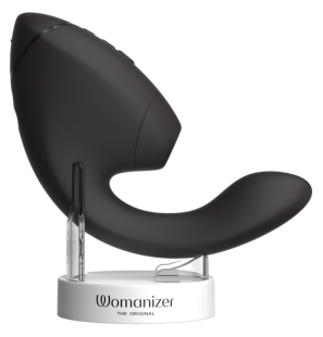 Womanizer Duo Next dual clitoral and G-spot stimulator, black