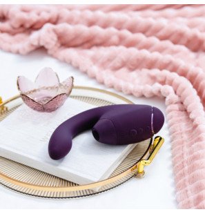 Womanizer Duo Next dual clitoral and G-spot stimulator, black
