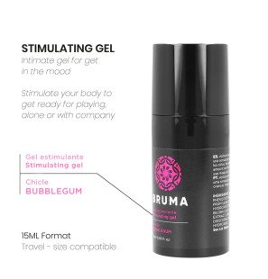 Gel stimulant BRUMA au goût de chewing-gum 15 ml – photo 3