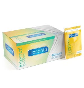 PASANTE interne condooms voor vrouwen – doos met 30 stuks